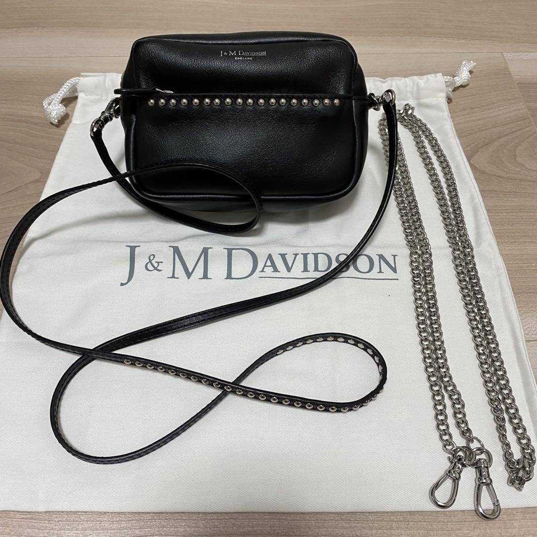 超人気新品 J&M Davidson リップスティック ポシェット スタッズ