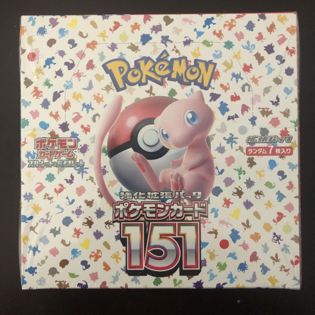 ポケモンカードゲーム  強化拡張パック　151 BOX シュリンク付