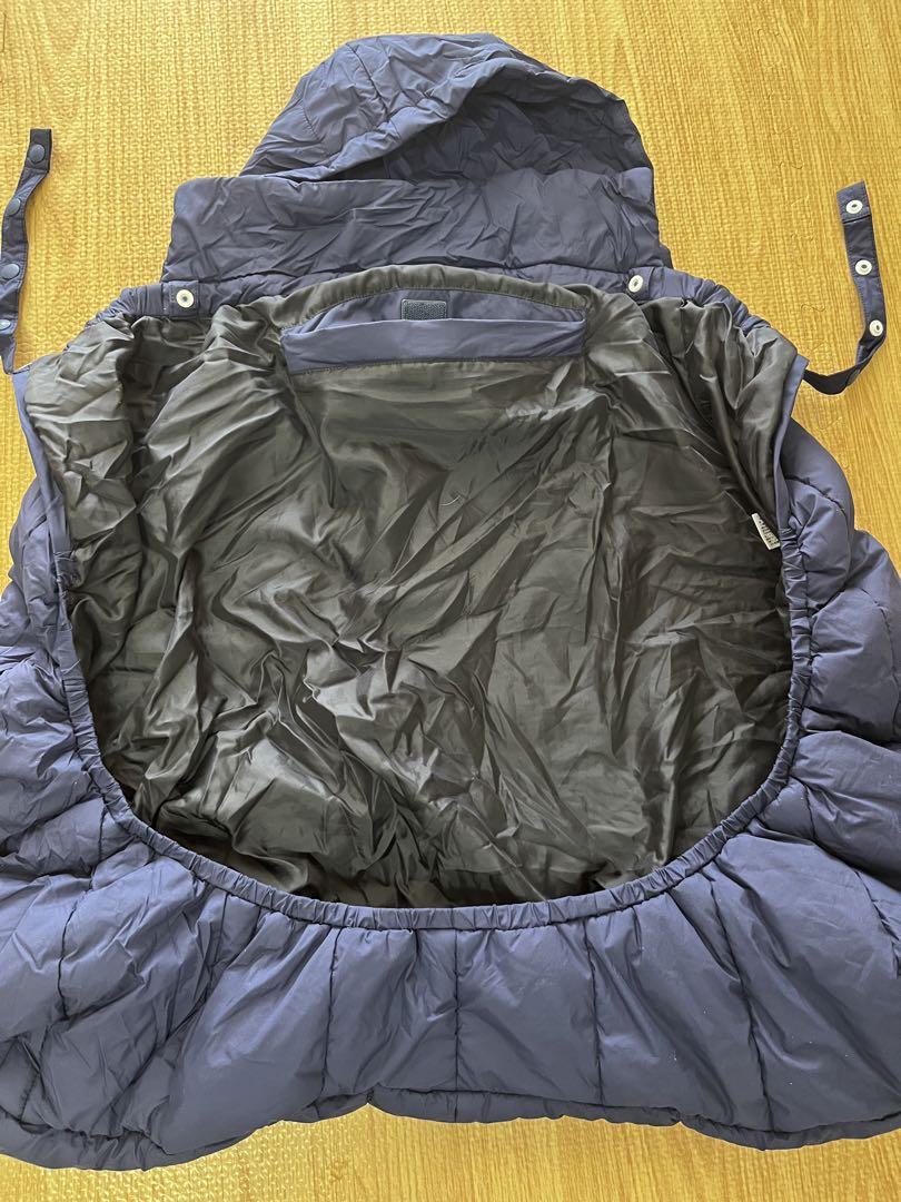 THE NORTH FACE ベビーポンチョ ネイビー　ベビーシェルブランケット
