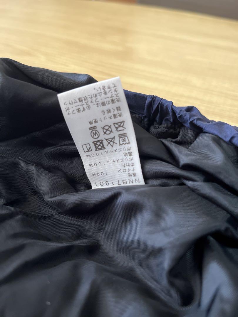 THE NORTH FACE ベビーポンチョ ネイビー　ベビーシェルブランケット