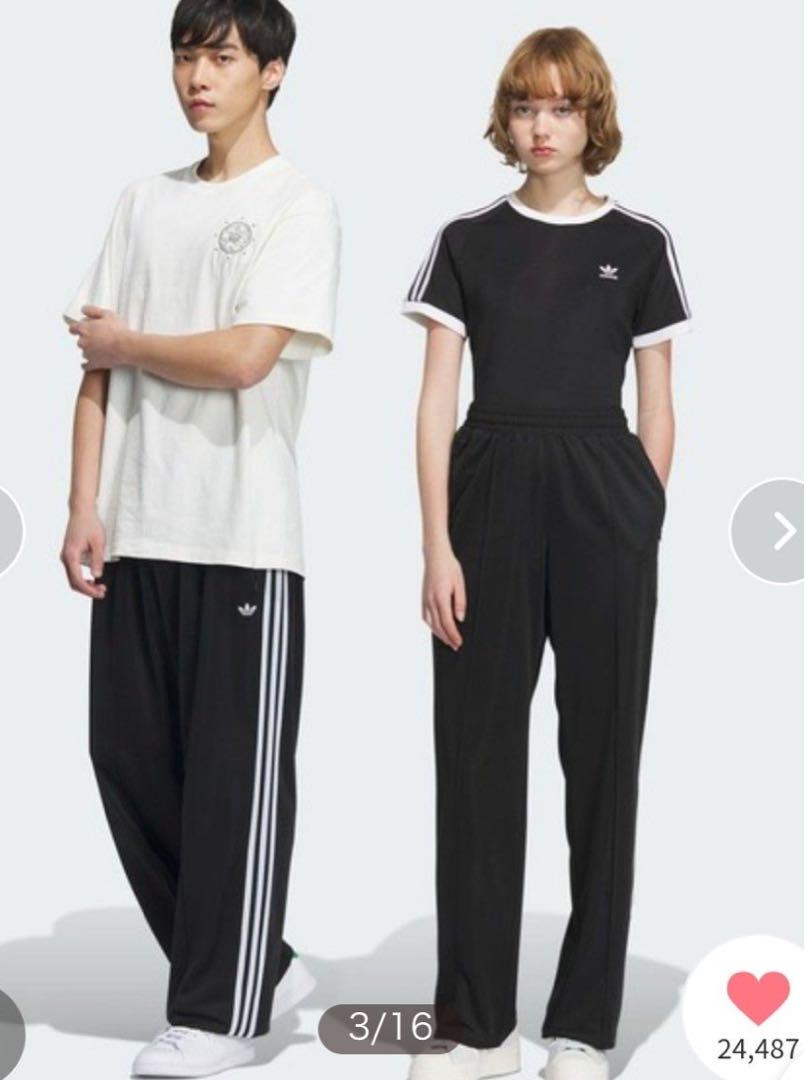 adidas ベッケンバウアー ブラック パンツ