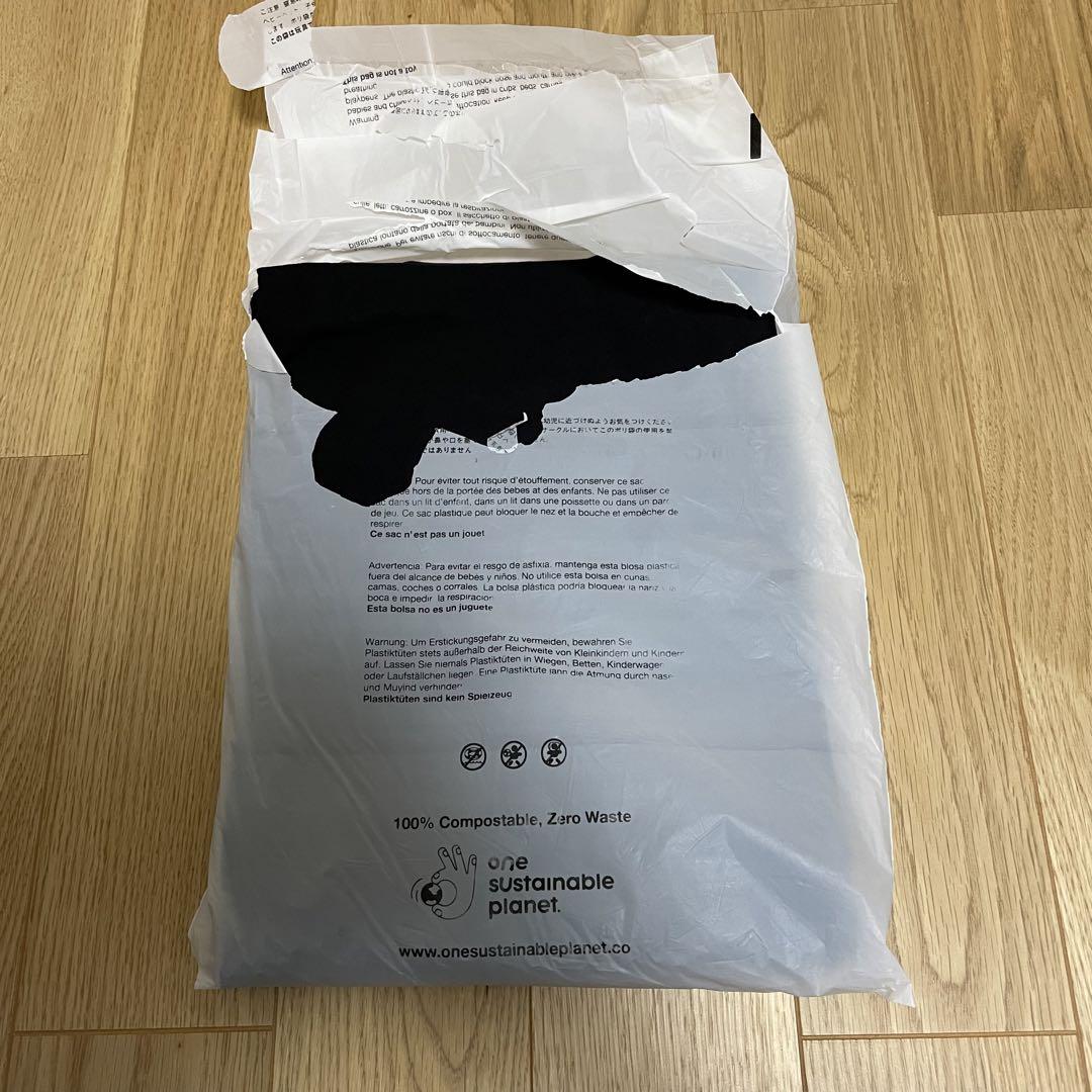 ENNOY 22AW 2Pack L/S Tee 黒 XL フロントロゴのみ