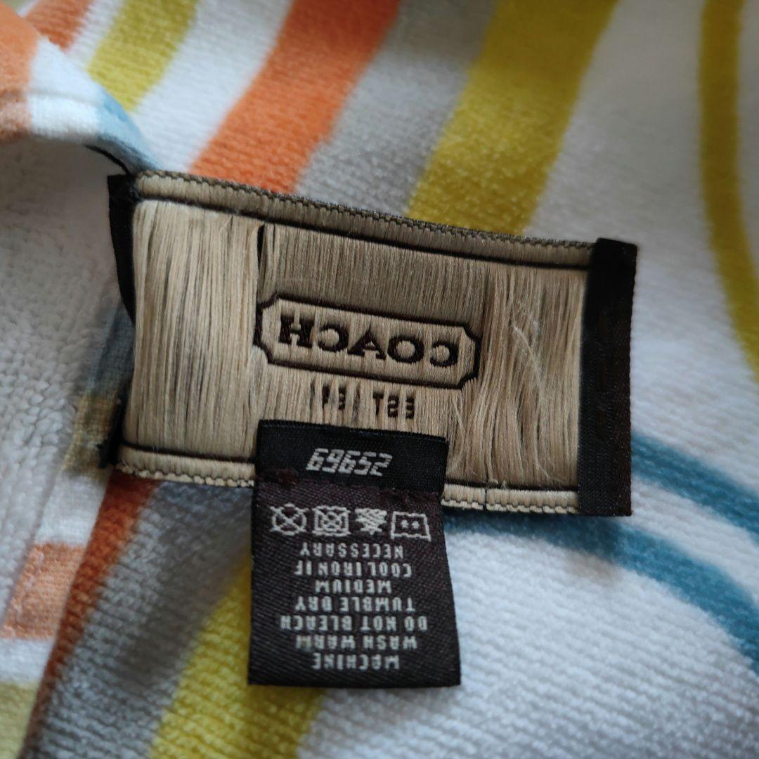 未使用 COACH コーチ タオル タオルケット はブランケット
