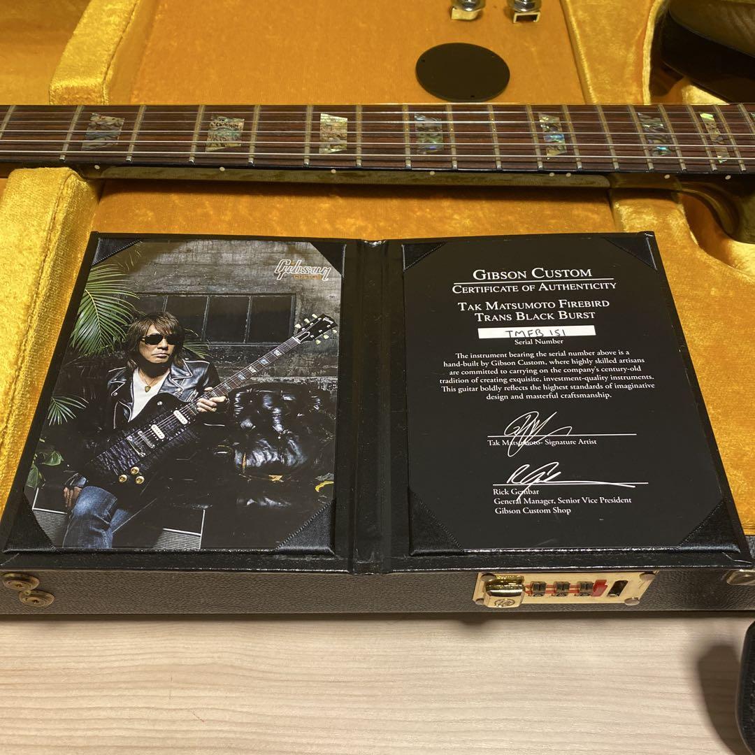ギター Gibson CS Tak Matsumoto Firebird