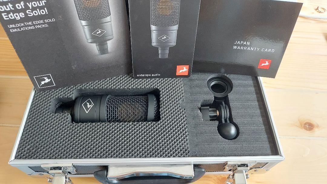 【美品】ANTELOPE AUDIO Edge Solo コンデンサーマイク