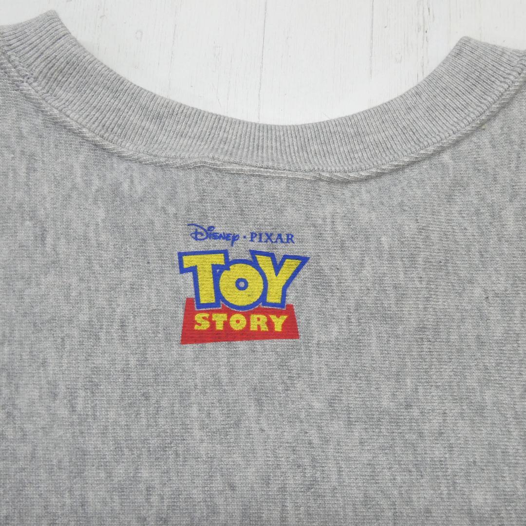 ビームス 別注 チャンピオン トイストーリー 長袖スウェットシャツ L グレー ビームス 別注 チャンピオン トイストーリー 長袖スウェットシャツ L グレー