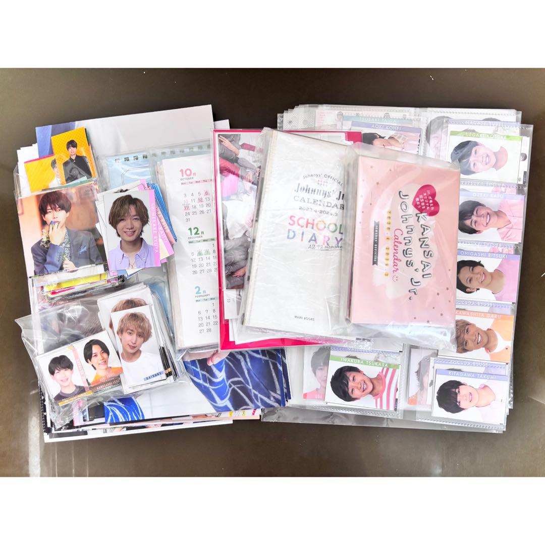 ジャニーズジュニア デタカ 厚紙カード ジャニーズJr デタカ 厚紙 シール カード セット - メルカリ