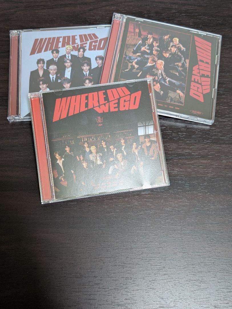 JO1 WHERE DO WE GO CD 3枚セット