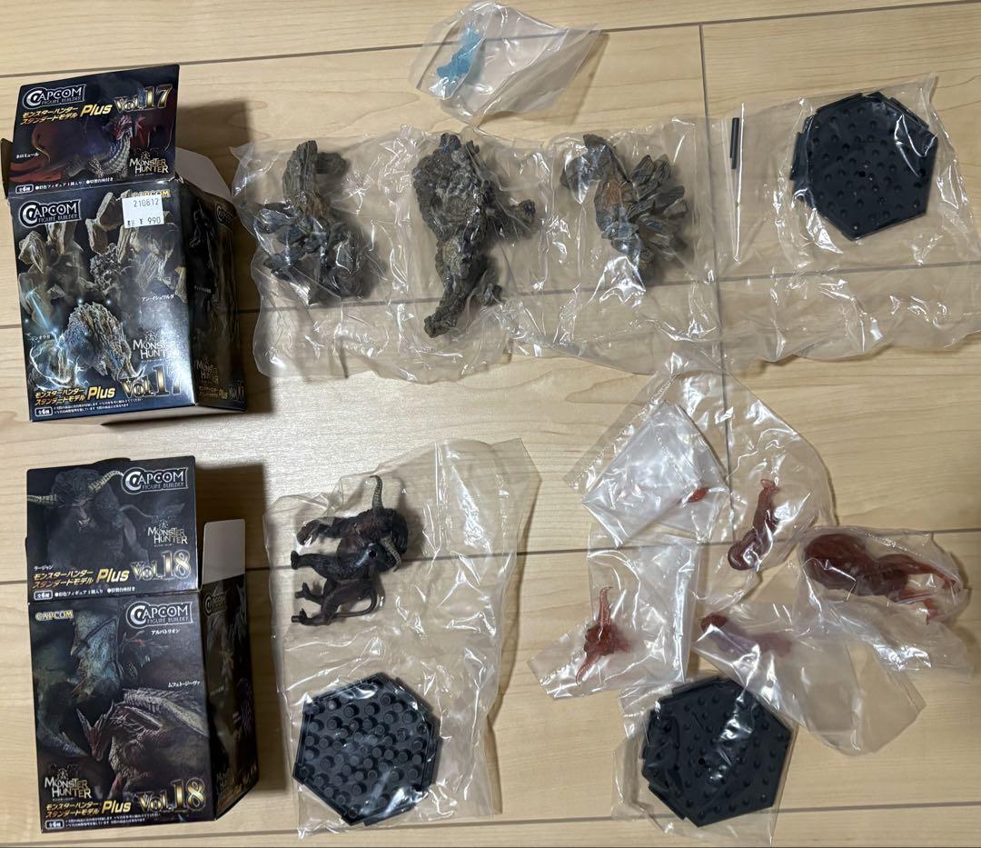 モンハン フィギュア 14種15体 まとめ売り+おまけ - メルカリ
