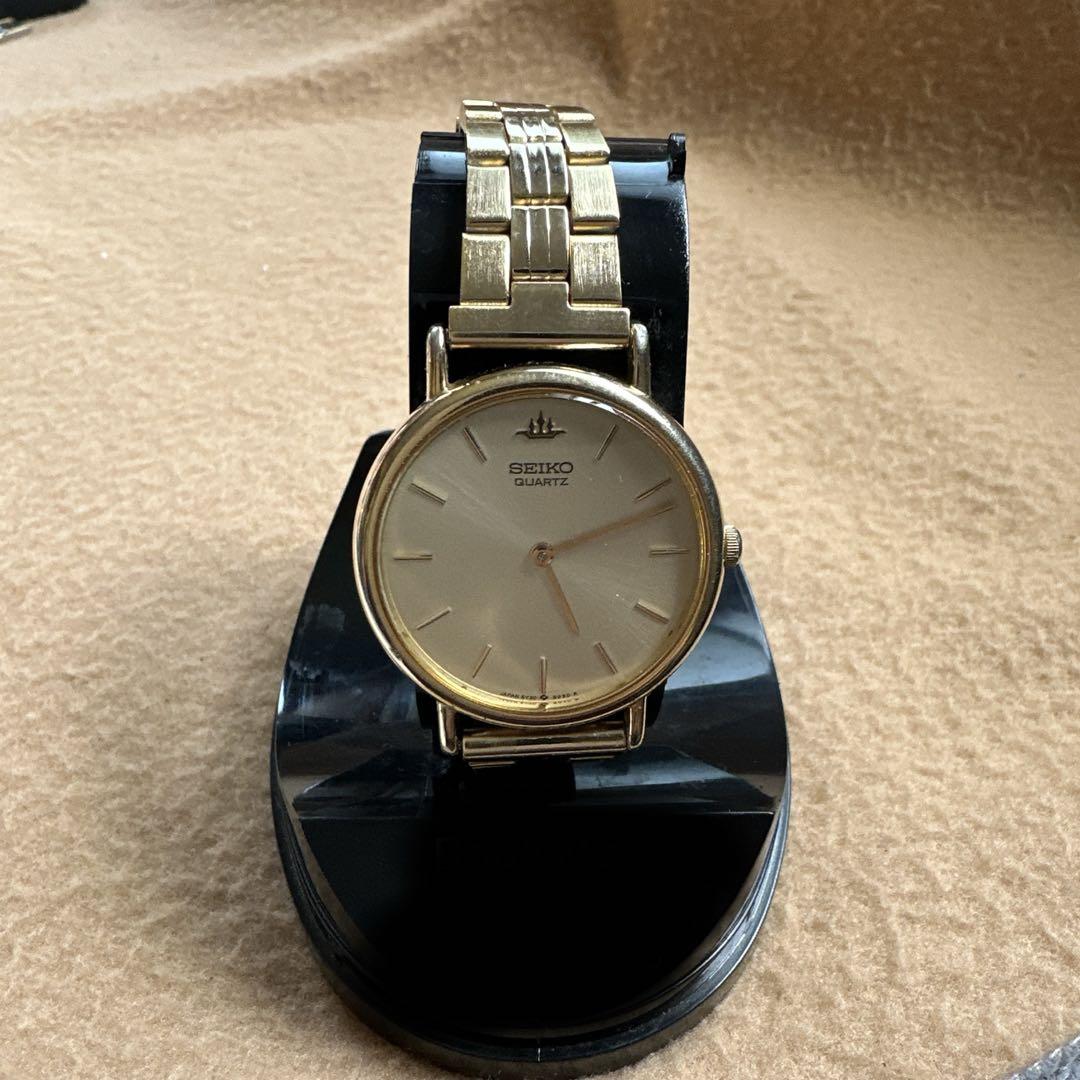 新 モデルファッション - SEIKO クォーツ ゴールド 時計