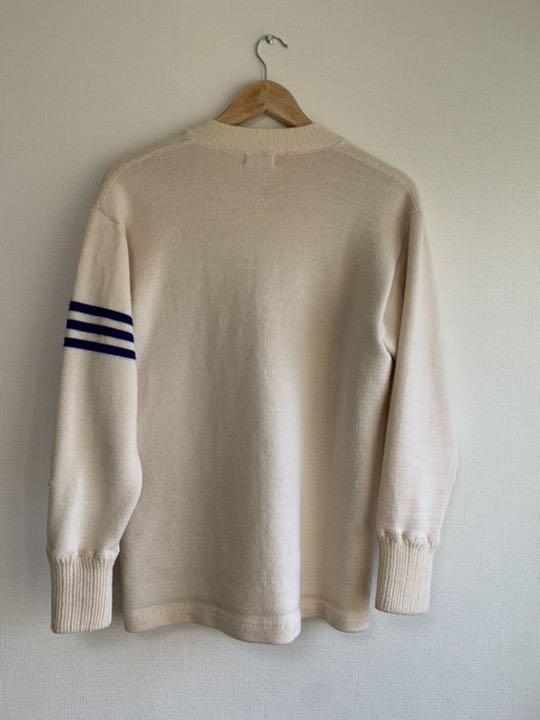 安いHOT 60s lettered cardigan ivory vintage wWOKq-m67057045226 2022大人気