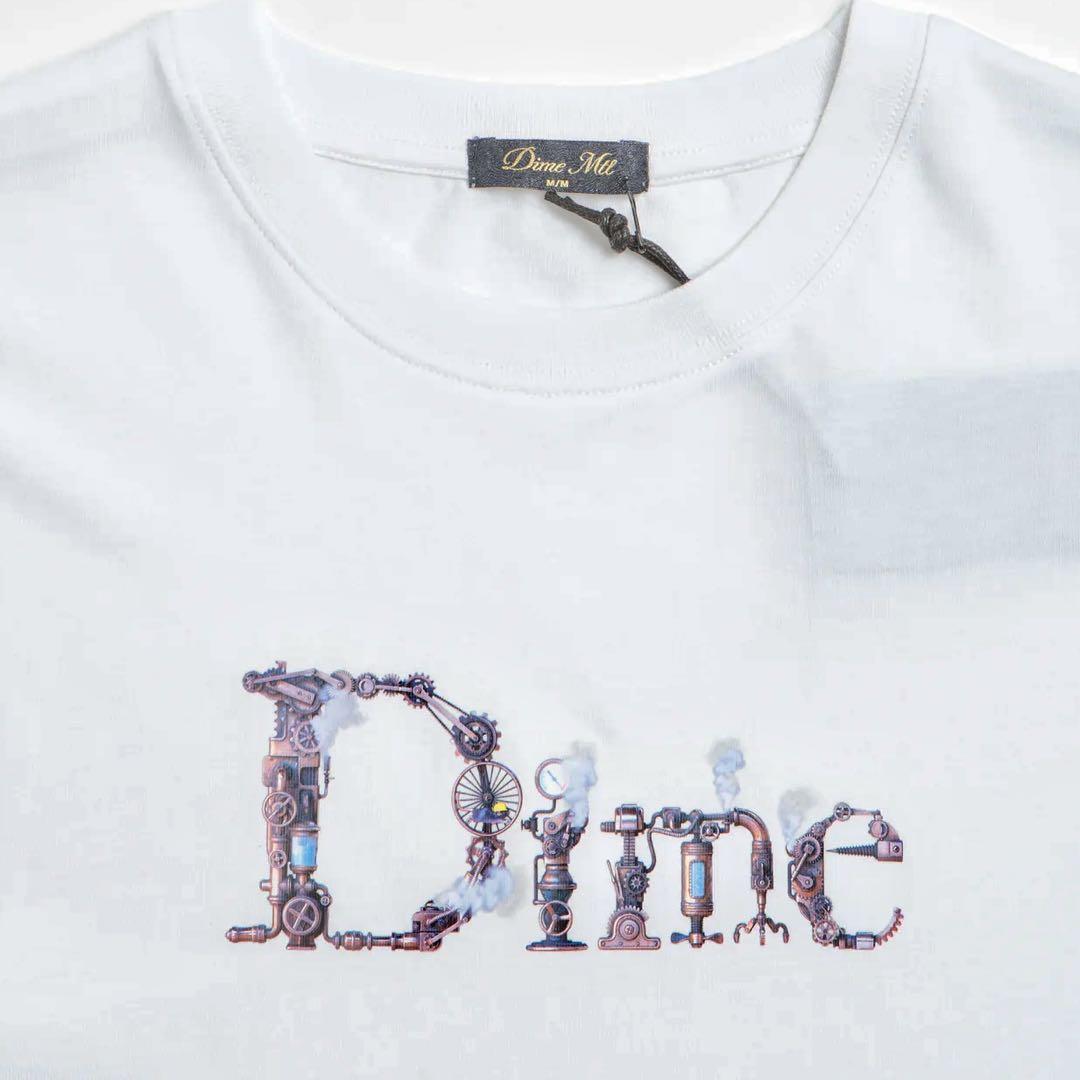 【関税込】Dime ダイム Classic Steampunk Tシャツ プリントロゴ 新品 Dime CLASSIC STEAMPUNK T-SHIRT ホワイト L - メルカリ