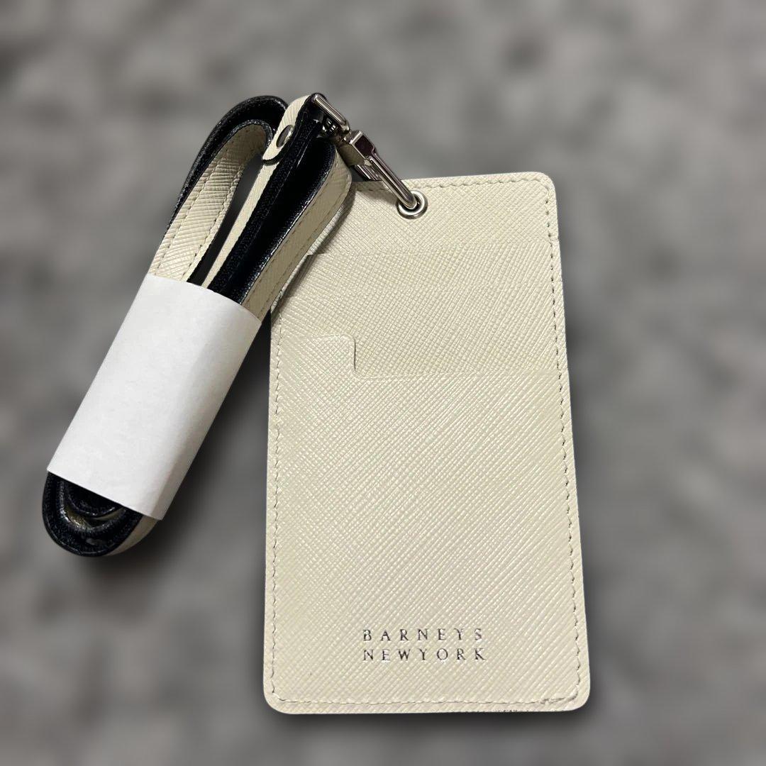 バーニーズニューヨーク　Barneys Newyork IDケース BARNEYS NEW YORK - BARNEYS NEW YORK レザー IDケース