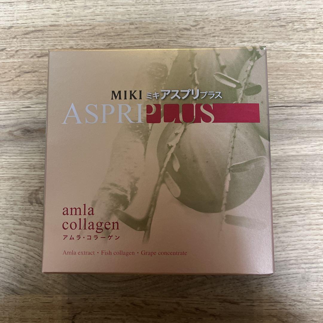 Miki Aspri Plus アムラ・コラーゲン 30本×4 Miki Aspri Plus アムラ・コラーゲン 30本×4（◇リブ
