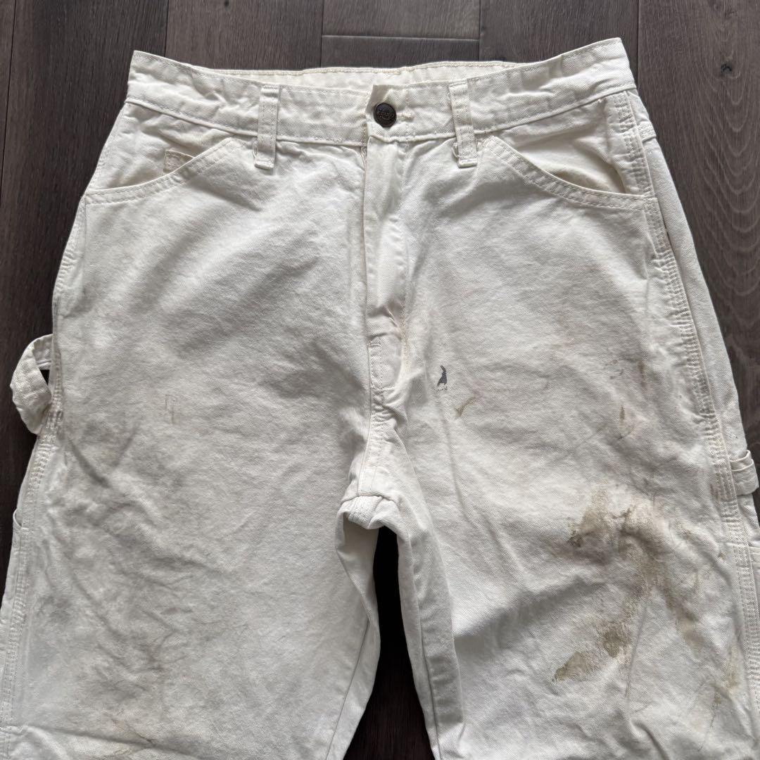 Dickies 00s ペインターパンツ ホワイト バイカー ペンキ ストリート