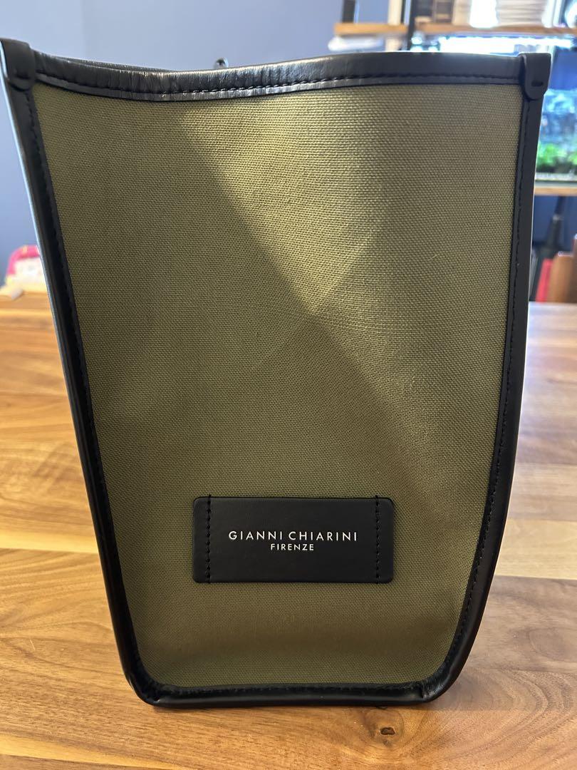GIANNI CHIARINI MILITARE CORDA マザーズバッグ