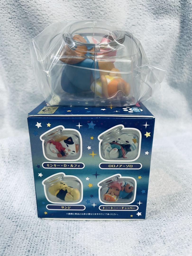 ワンピース おやすみニャンピース ニャーン！　ゾロ、サンジ、チョッパーセット売り ワンピース」ルフィ、ゾロ、サンジ、シャンクスが“猫”に大変身