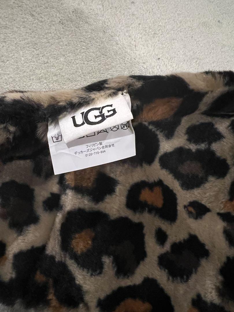極美品 UGG レオパードマフラー & 手袋 セット