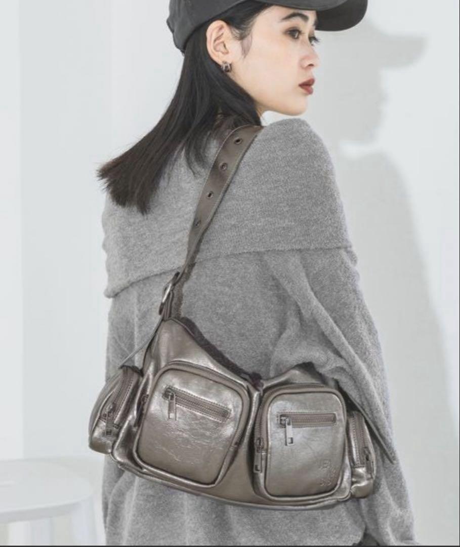 【新品未使用】JEANASIS 4ポケット ワンショルダーバッグ 人気 商品 通販ファッション - 【未使用】4ポケットワン