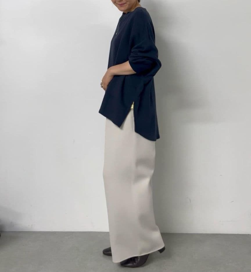 今季新品 ビアズリー リップルダンボール ウェストリブパンツ 1M 灰グレージュ 今季新品 ビアズリー リップルダンボール ウェストリブパンツ 1M 灰グレージュ