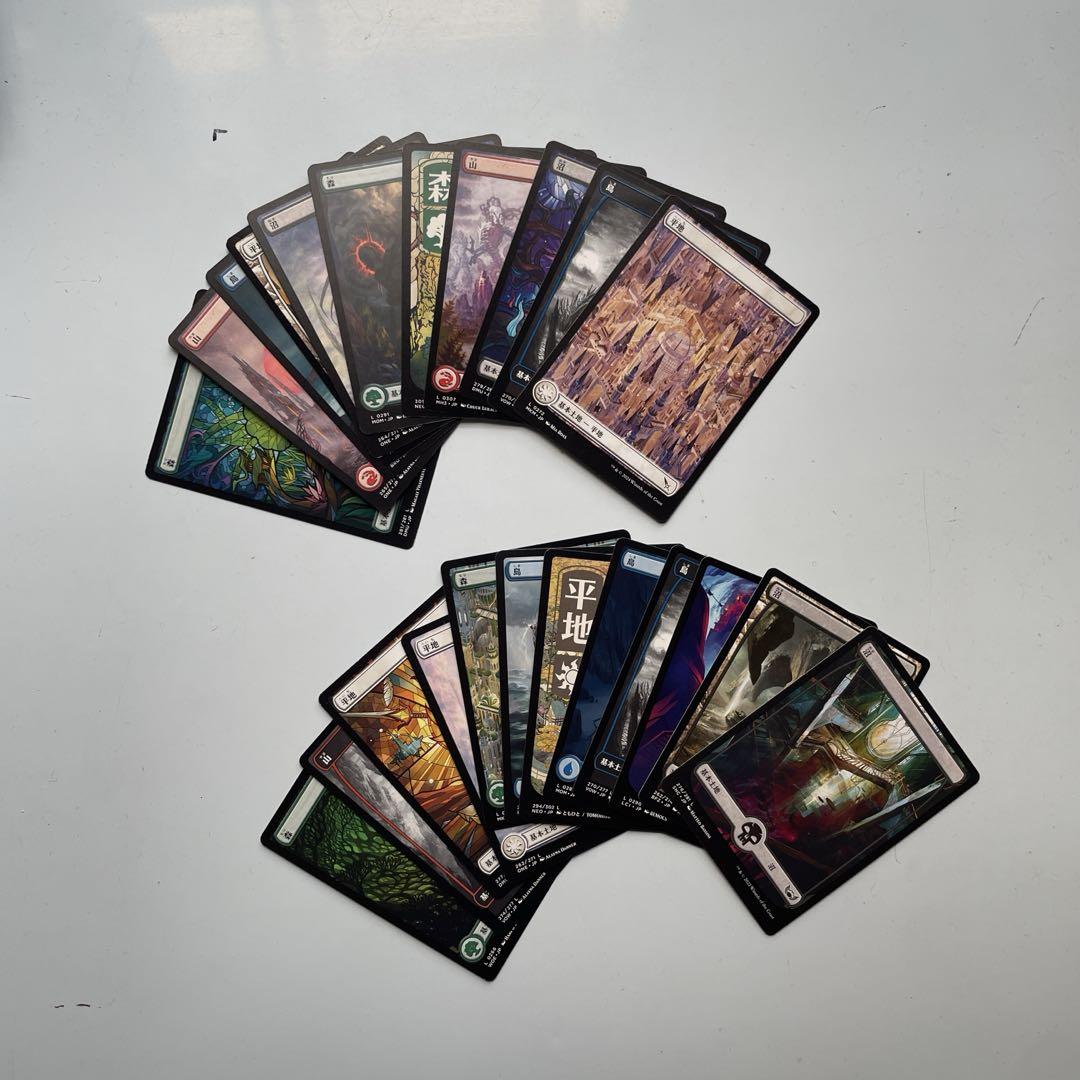 MTG 基本土地 日本語FOIL約100枚 基本地形 フルアート含 No.5