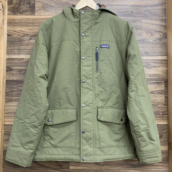 中古 patagonia Boys Infurno ① アウター カーキ