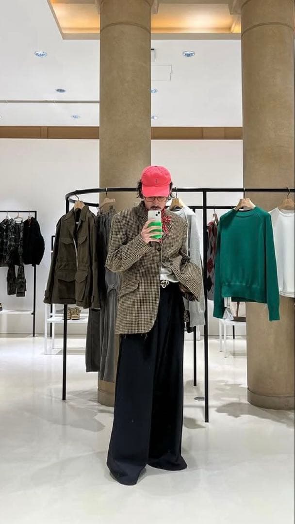 sulvam 23SS ハイウエスト　バギースラックス