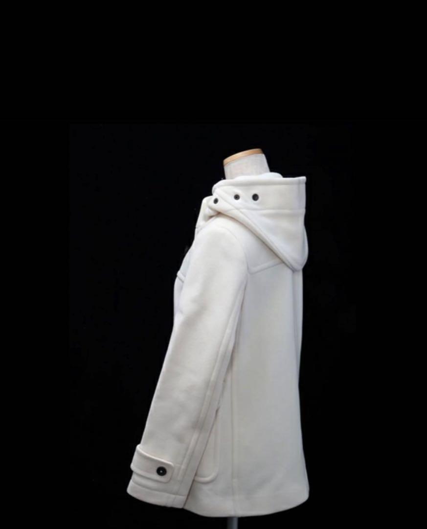 【美品】トゥモローランド マカフィー　ダッフルコート　ホワイト38 Mサイズ