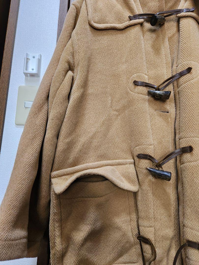  Burlington ヘリンボーン　カットパイル　ダッフルコート Royal Burlington ヘリンボーン カットパイル ダッフルコート