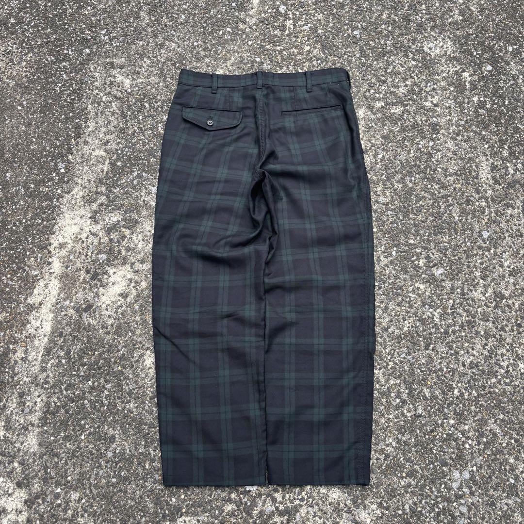 COMME des GARCONS HOMME スラックス ブラックウォッチ