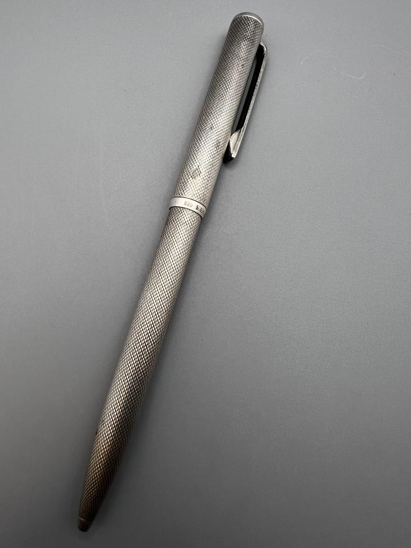 【海】Dunhill ダンヒル ドイツ製 スターリング 925 ボールペン