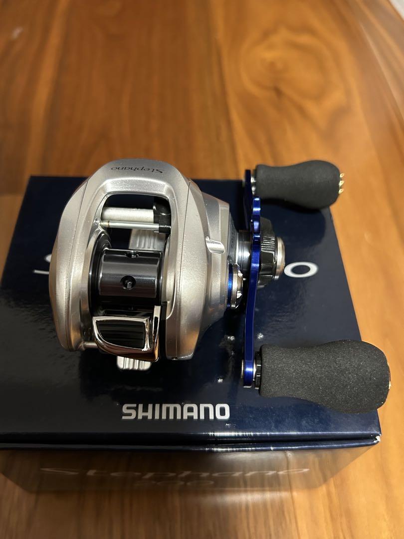 シマノ 12 ステファーノ 200 夢屋タービンハンドル付き 美品