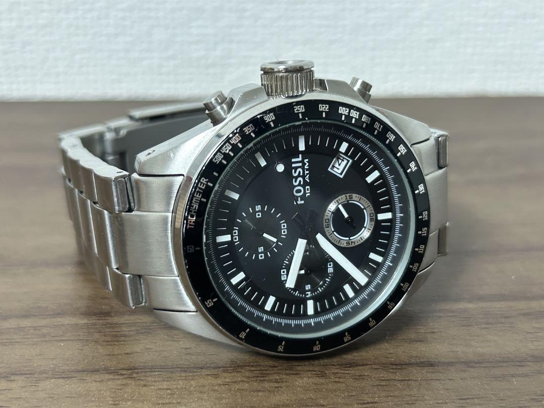 FOSSIL フォッシル クオーツ クロノグラフ 腕時計 CH2600