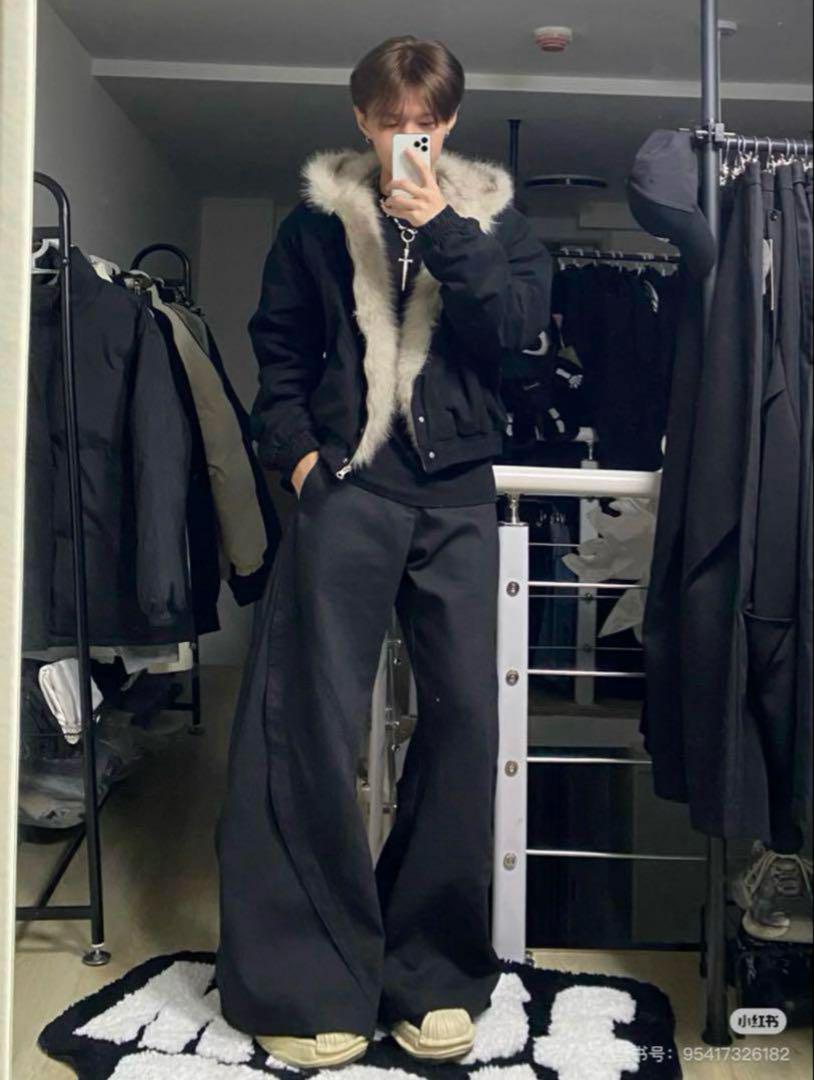 (即発)短丈 ファー fur foodie jacket opium y2k L