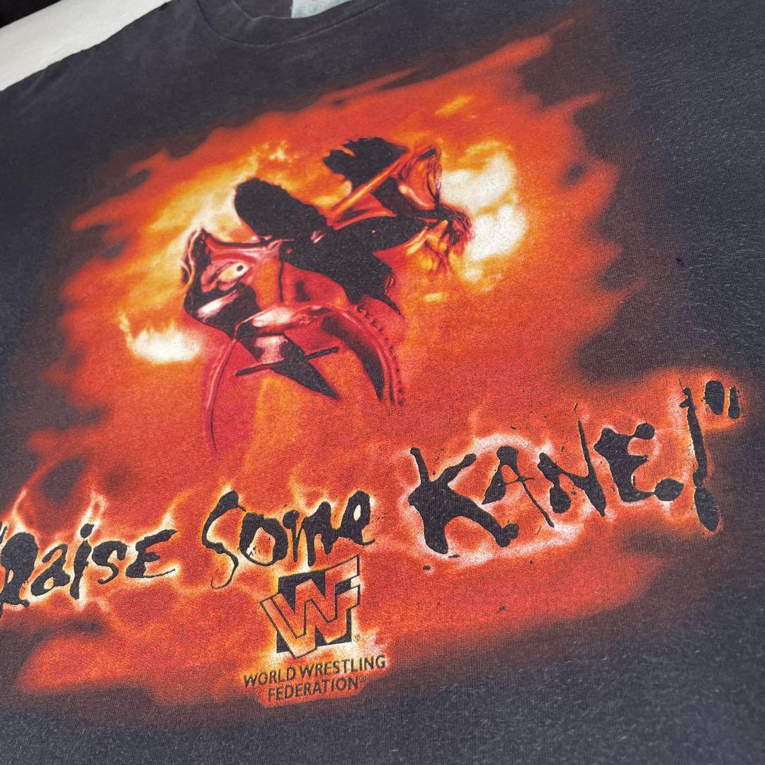 WWF/90s'、ヴィンテージ、kane.オフィシャルTシャツ、XL