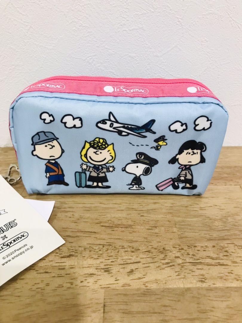 再入荷♪ レスポートサック スヌーピー ポーチ ANA限定 -
