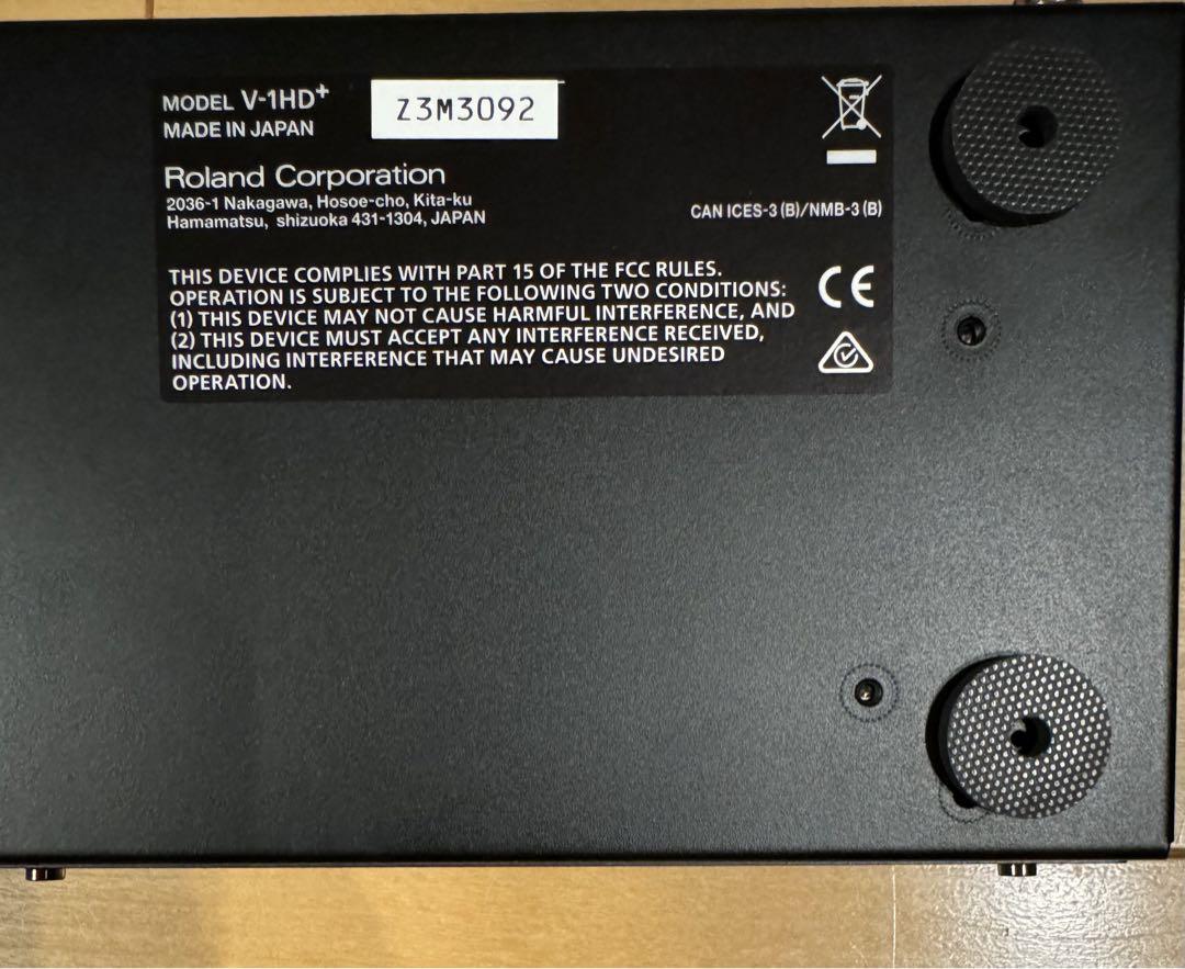 美品 Roland HD Video Switcher V-1HD + PLUS