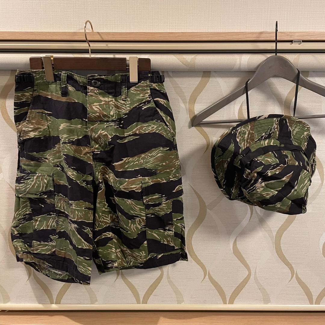 【サバゲー】TRU-SPEC 迷彩服 4点セット タイガーカモ【Sサイズ】 サバゲー】TRU-SPEC 迷彩服 4点セット タイガーカモ【Sサイズ】
