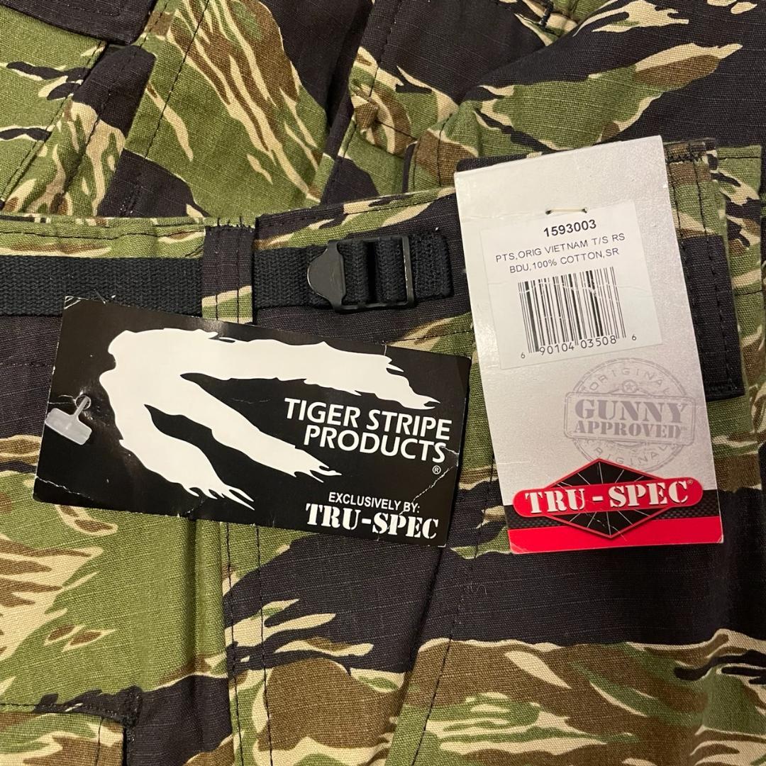 【サバゲー】TRU-SPEC 迷彩服 4点セット タイガーカモ【Sサイズ】 サバゲー】TRU-SPEC 迷彩服 4点セット タイガーカモ【Sサイズ】