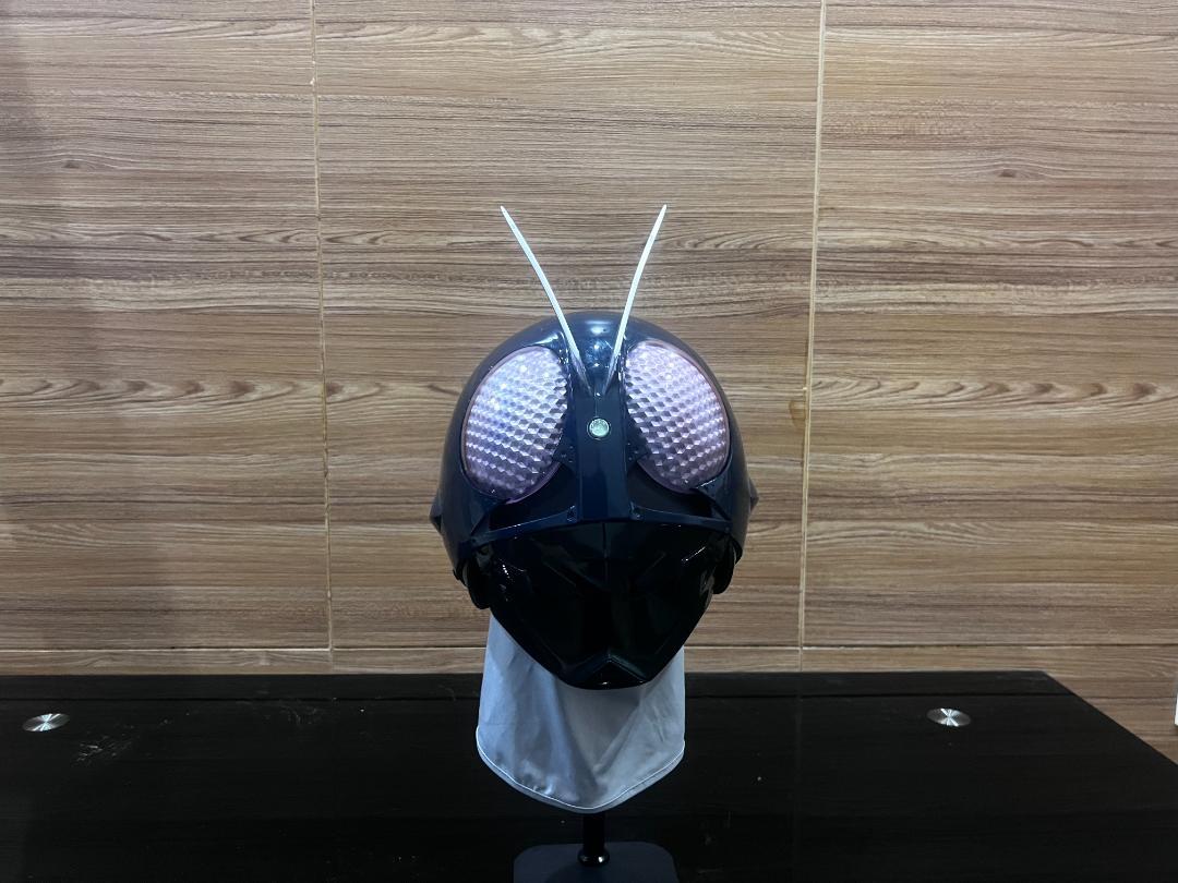 仮面ライダー新1号 1分の1サイズ 着用可能ヘルメット 樹脂製