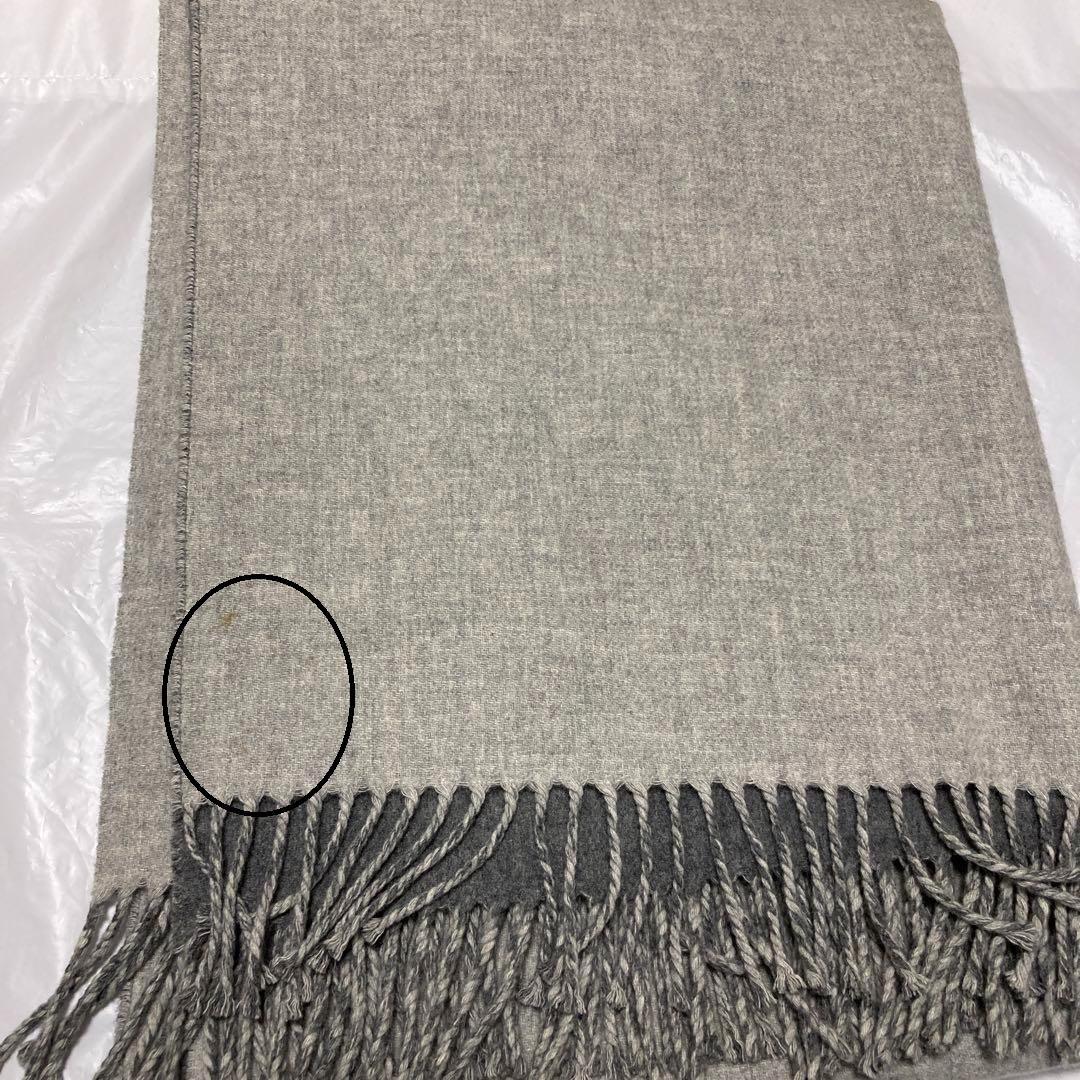 ジョンストンズ カシミヤ100％ 大判ストール ダブルフェイス 国内正規品
