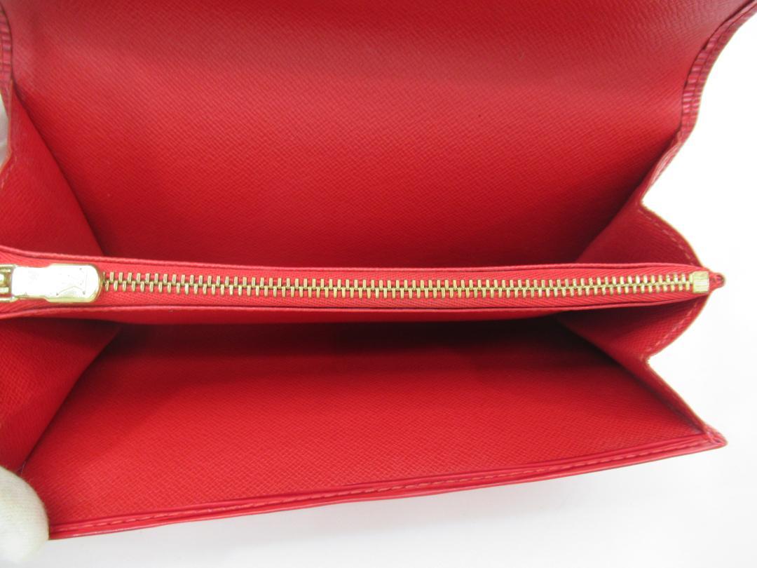 正規品 ルイヴィトン エピ ポルトモネ・クレディ M63577 長財布 U05