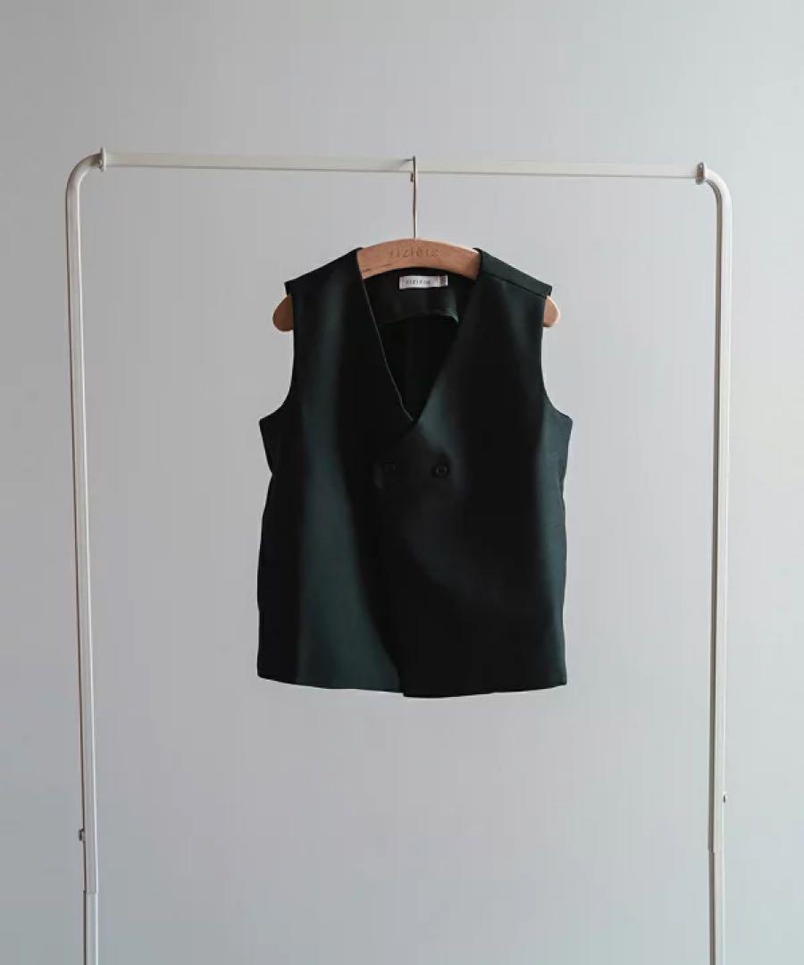 riziere 4点セット　ノーカラージャケットセットアップ　140 BLACK