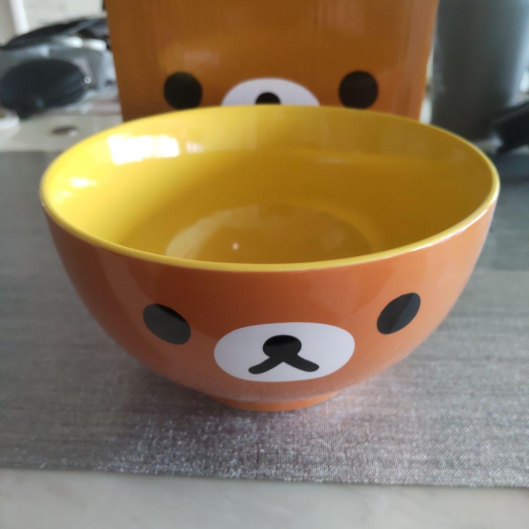 ローソン リラックマ 陶器製丼 直径約14cm×②