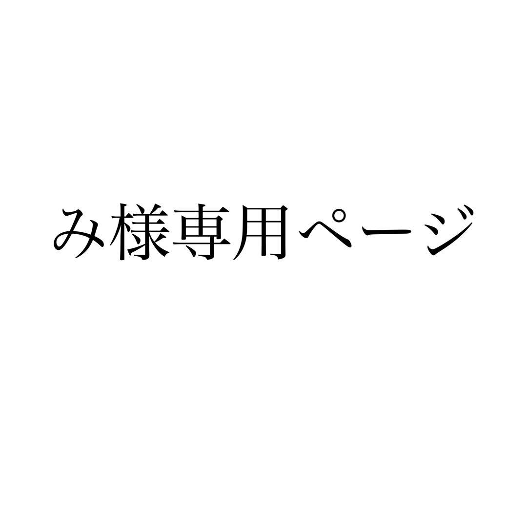 み様専用ページ