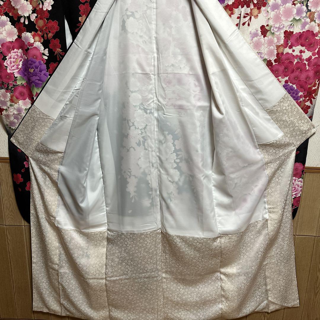 トールサイズ　正絹振袖　袋帯　長襦袢　小物セット　 大きめサイズ　18ー12②