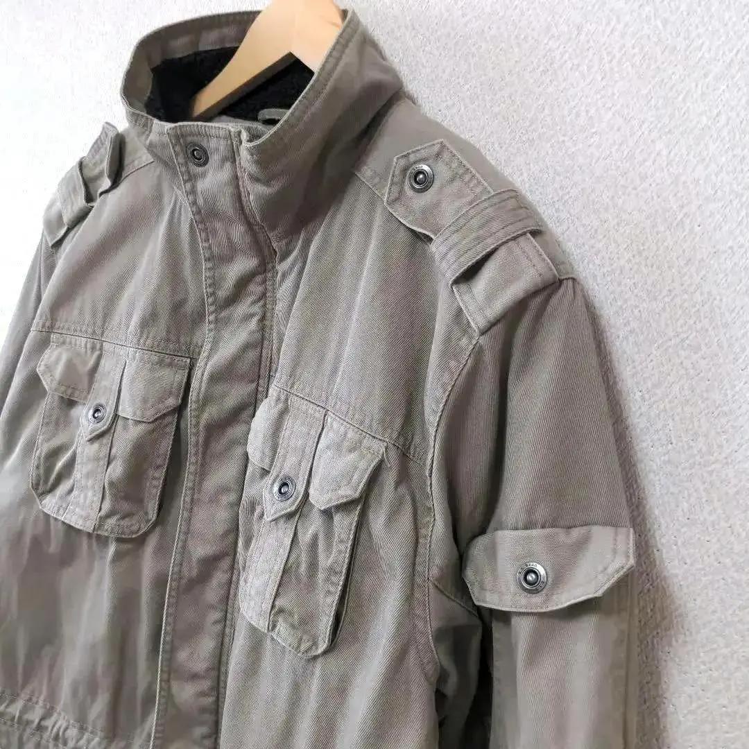 美品 エルエルビーン ミリタリージャケット シンサレートボア XL相当 古着