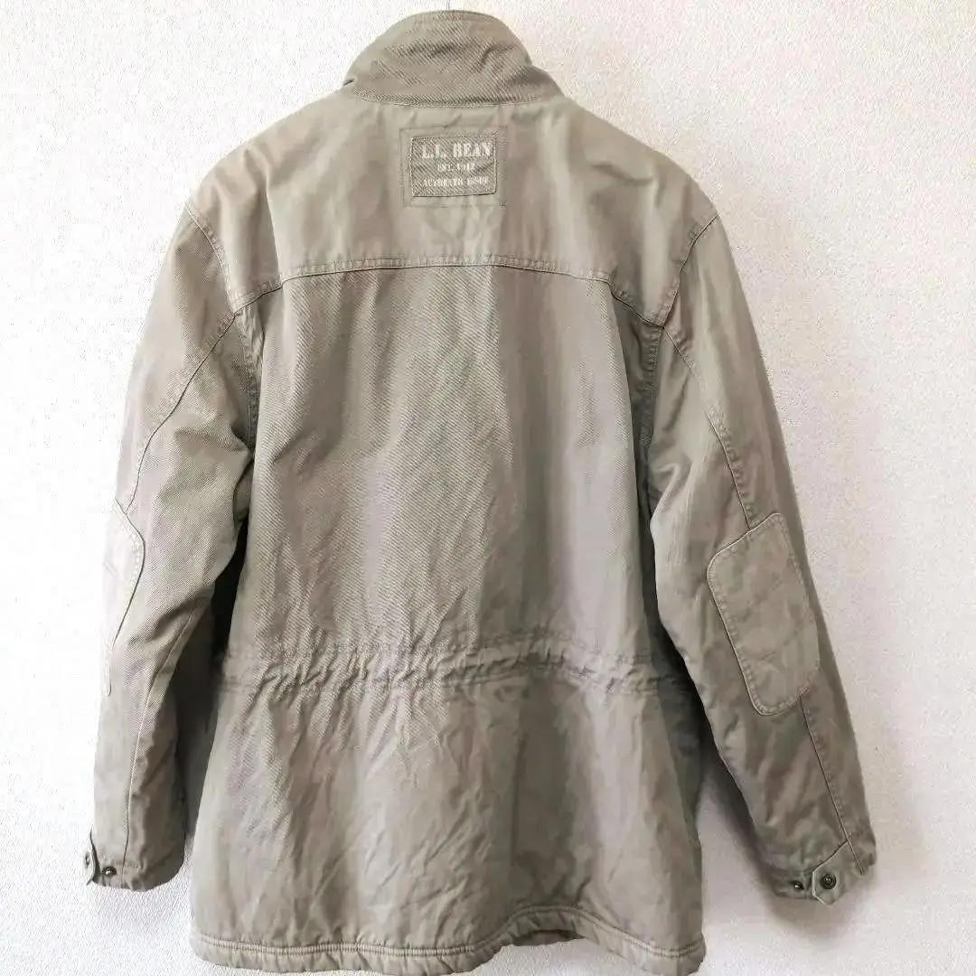 美品 エルエルビーン ミリタリージャケット シンサレートボア XL相当 古着
