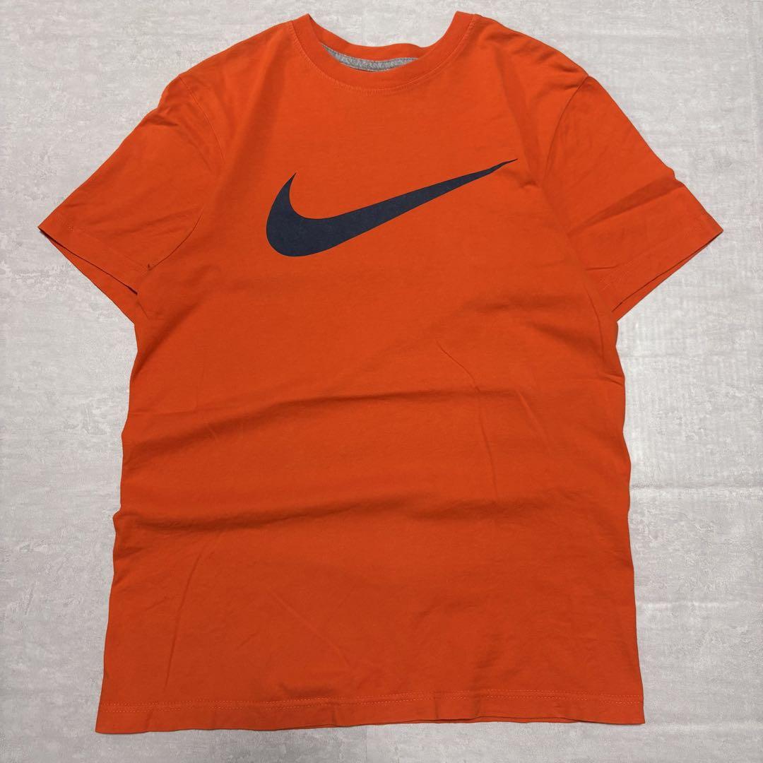 【00s】Nike スウォッシュTシャツ　短丈
