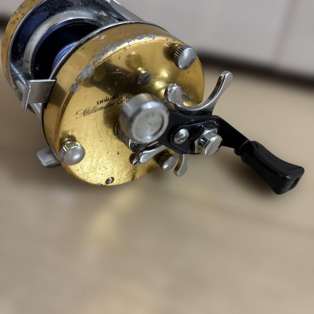 最高級 Daiwa Millionaire G-5 2BB リール 釣り リール